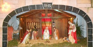 Crèche de la chapelle des Capucins - Noël 2012